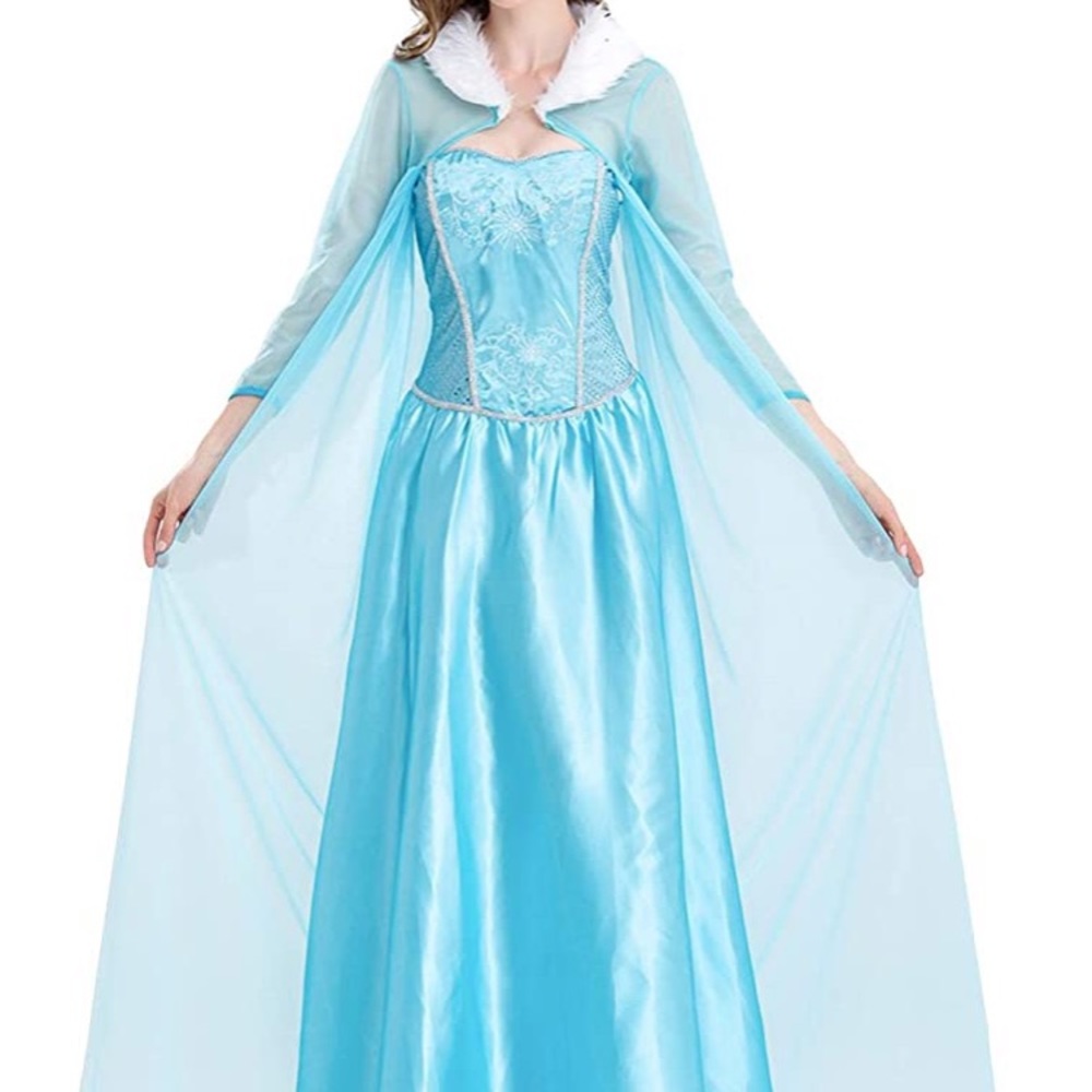 WOMEN’S FROZEN ELSA COSTUME DRESS ❄️